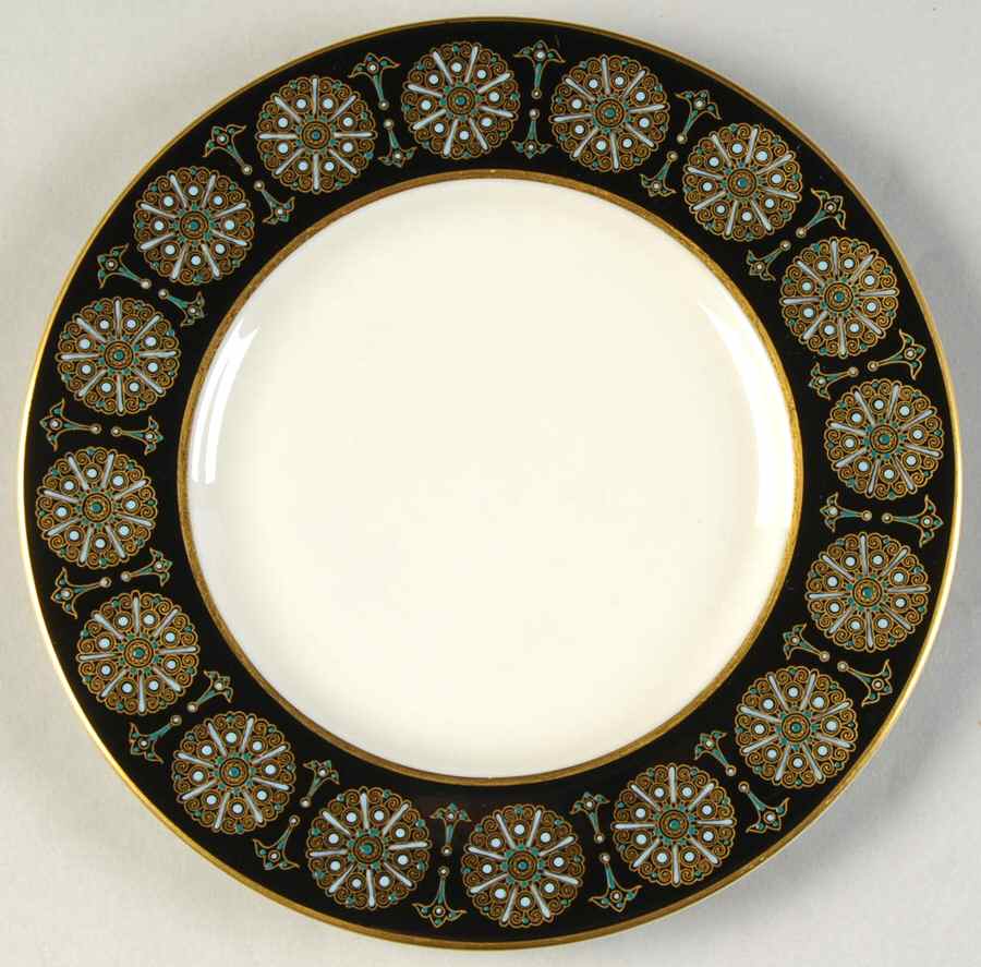 Royal Medallion Bread & Butter Plate by Castleton (USA)-1