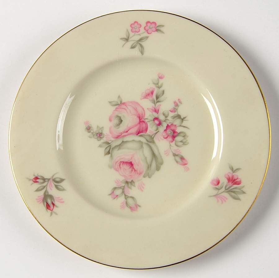 Rosalie Bread & Butter Plate by Castleton (USA)-1