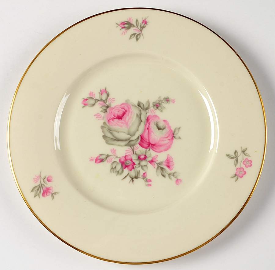 Rosalie Salad Plate by Castleton (USA)-1