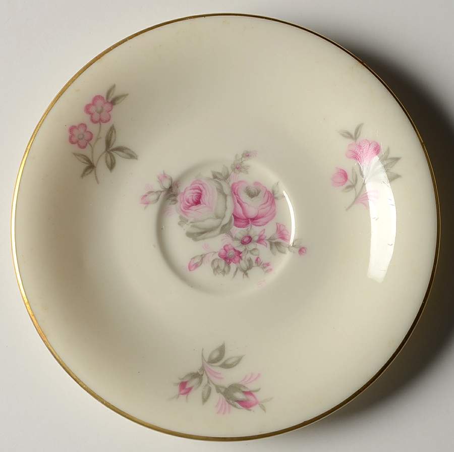 Rosalie Saucer for Demitasse Cup by Castleton (USA)-1