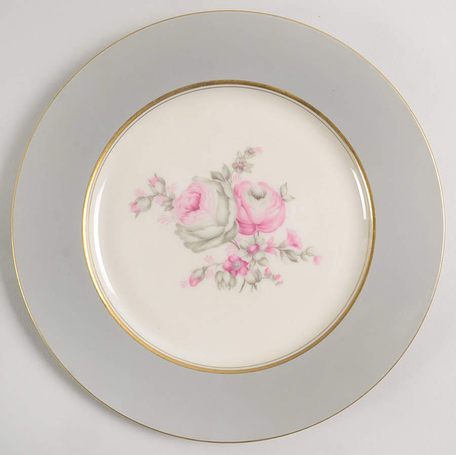 Rosemere Luncheon Plate by Castleton (USA)-1