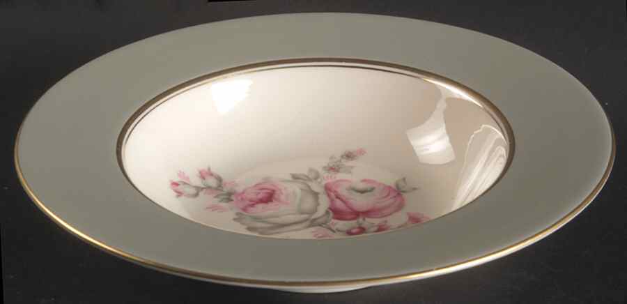 Rosemere Rim Soup Bowl by Castleton (USA)-1