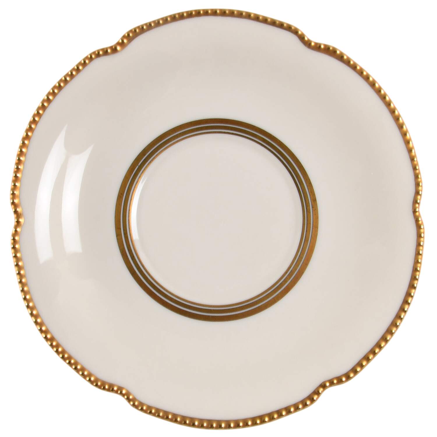 Royal Saucer for Cream Soup Bowl by Castleton (USA)-1
