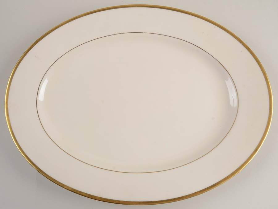 Savoy 15" Oval Serving Platter by Castleton (USA)-1