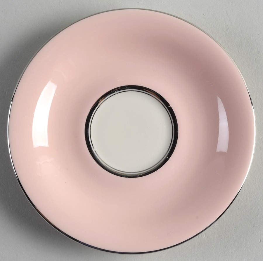 Shell Pink Saucer by Castleton (USA)-1