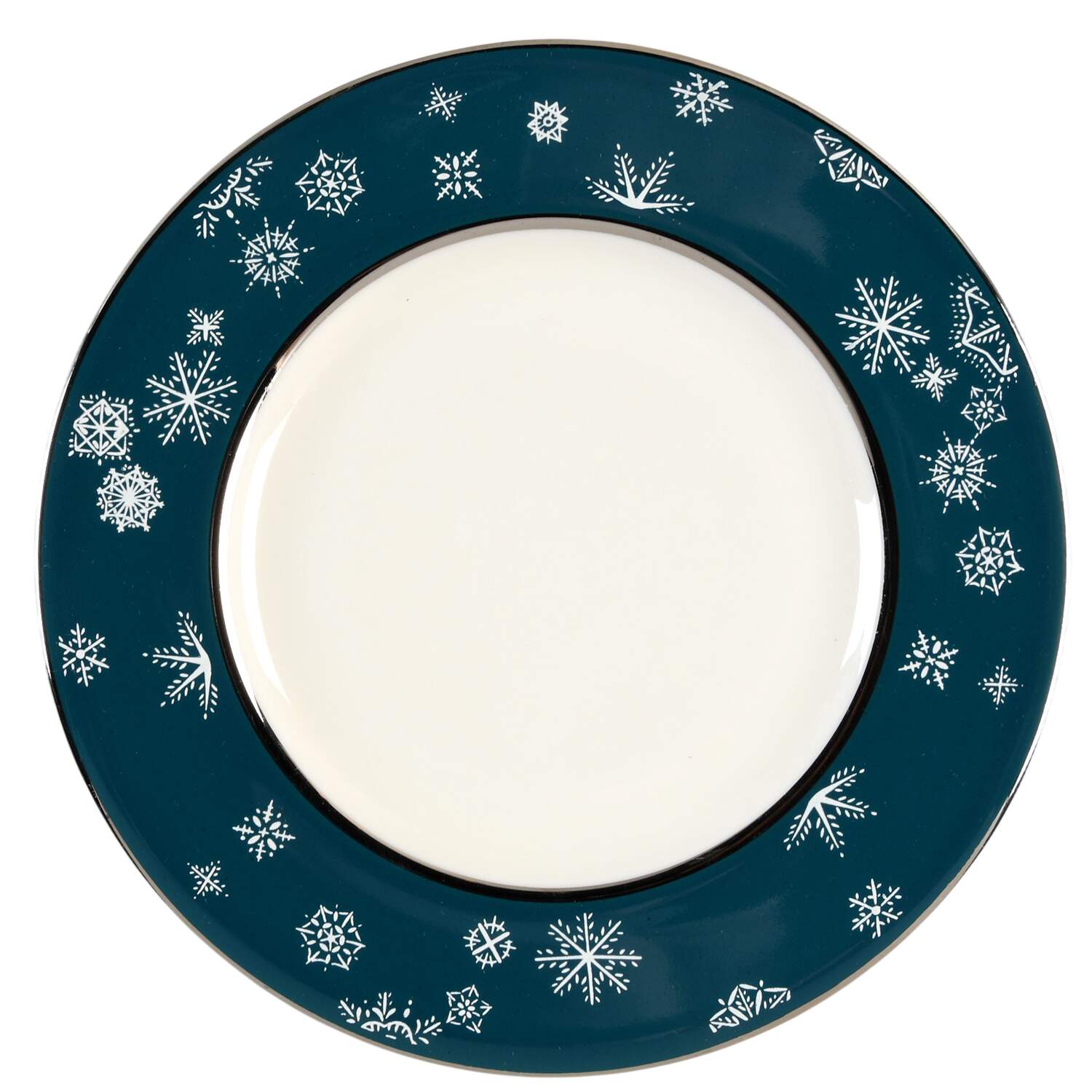 Snowflake Bread & Butter Plate by Castleton (USA)-1
