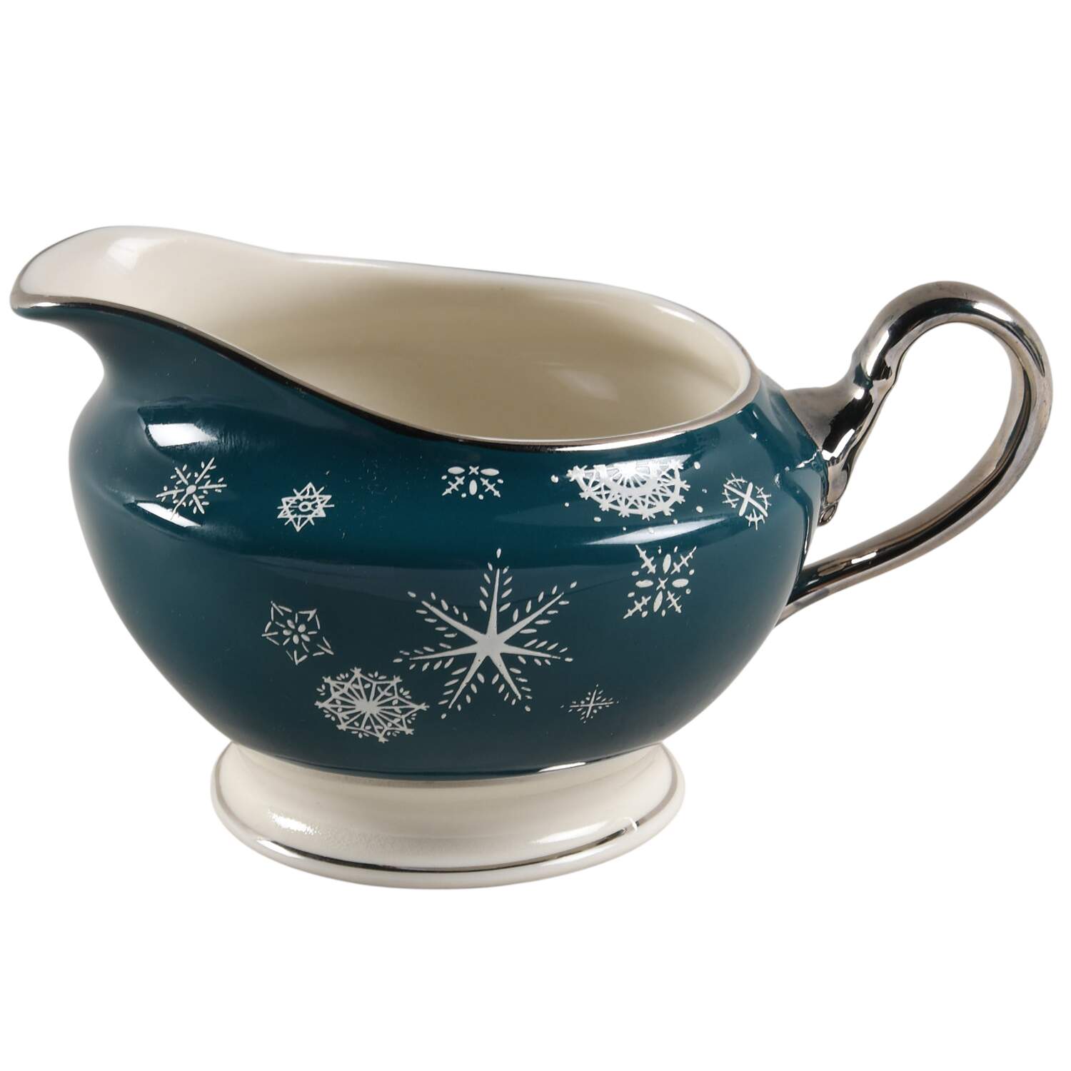 Snowflake Creamer by Castleton (USA)-1