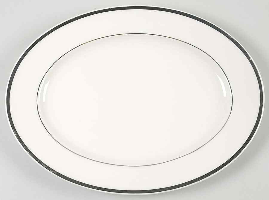 St. Regis 13" Oval Serving Platter by Castleton (USA)-1