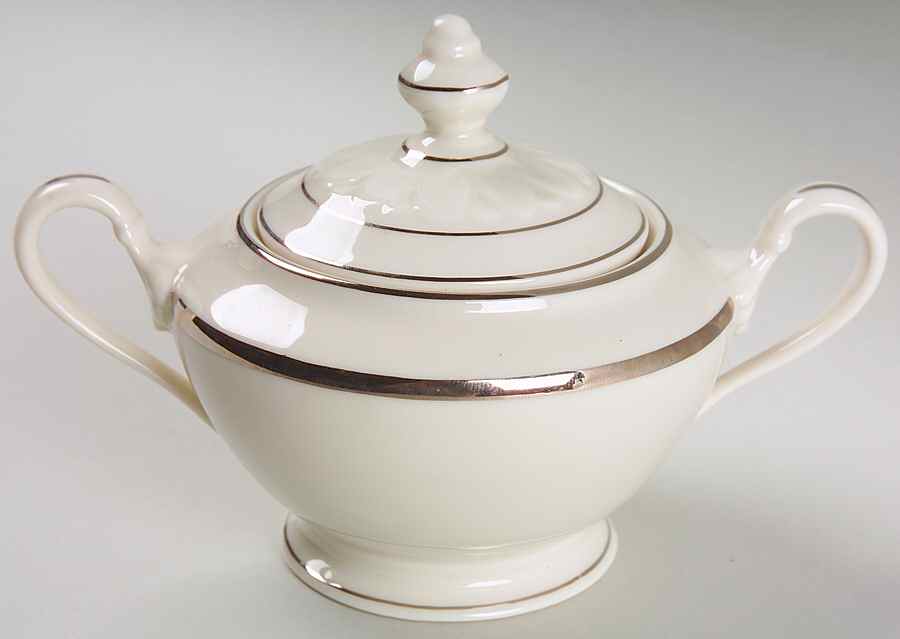 St. Regis Sugar Bowl & Lid by Castleton (USA)-1