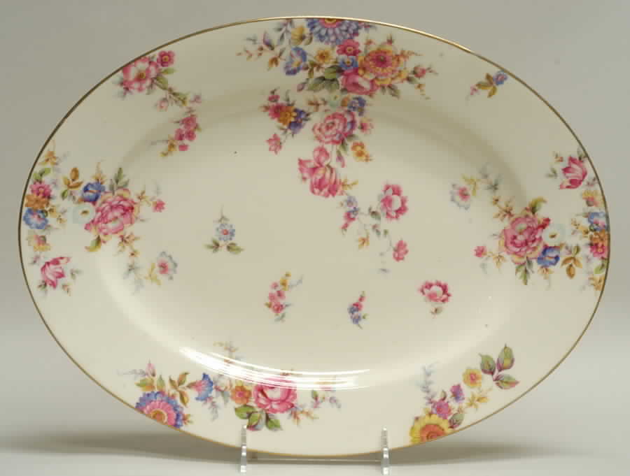 Sunnybrooke 15" Oval Serving Platter by Castleton (USA)-1