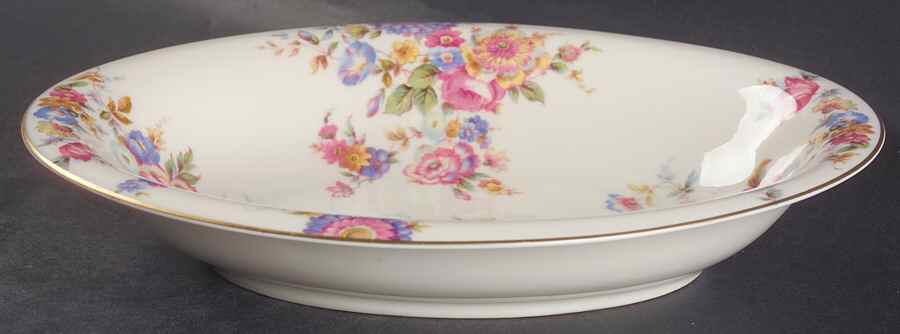 Sunnybrooke 10" Oval Vegetable Bowl by Castleton (USA)-1