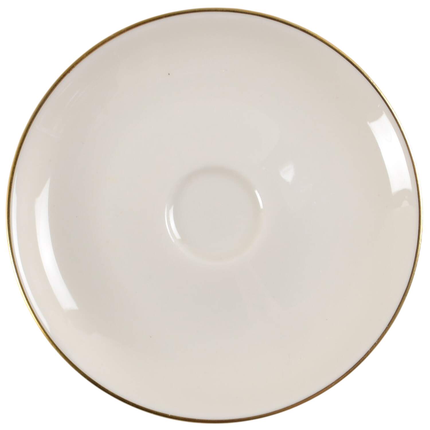 Symmetra (Gold) Saucer for Demitasse Cup by Castleton (USA)-1