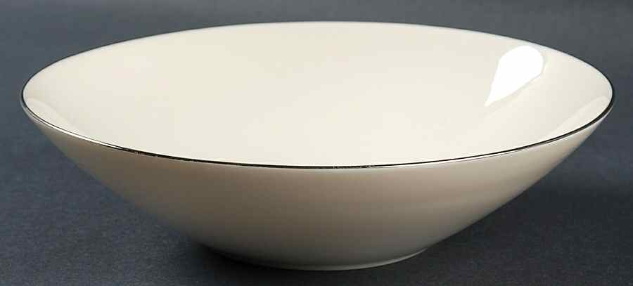 Symmetra (Platinum) Coupe Soup Bowl by Castleton (USA)-1