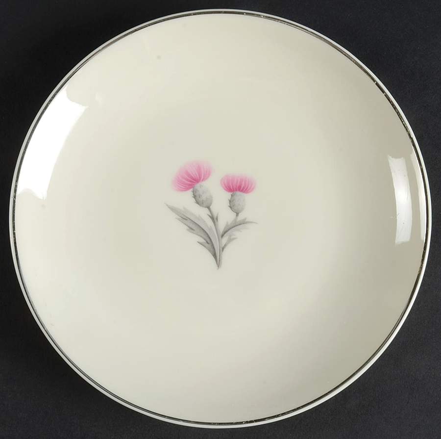 Thistle Bread & Butter Plate by Castleton (USA)-1