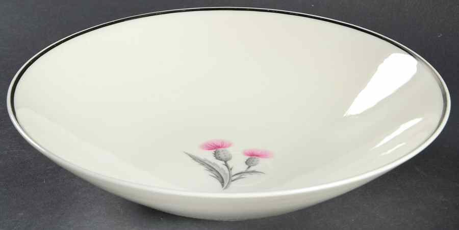 Thistle Coupe Soup Bowl by Castleton (USA)-1