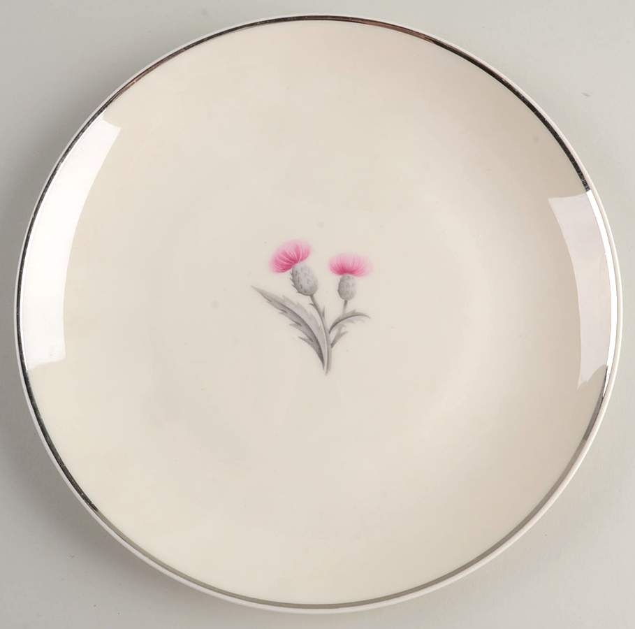 Thistle Salad Plate by Castleton (USA)-1