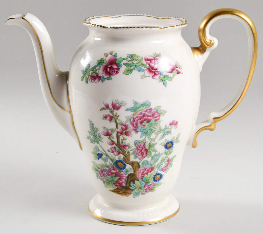 Tree of India Coffee Pot No Lid by Castleton (USA)-1