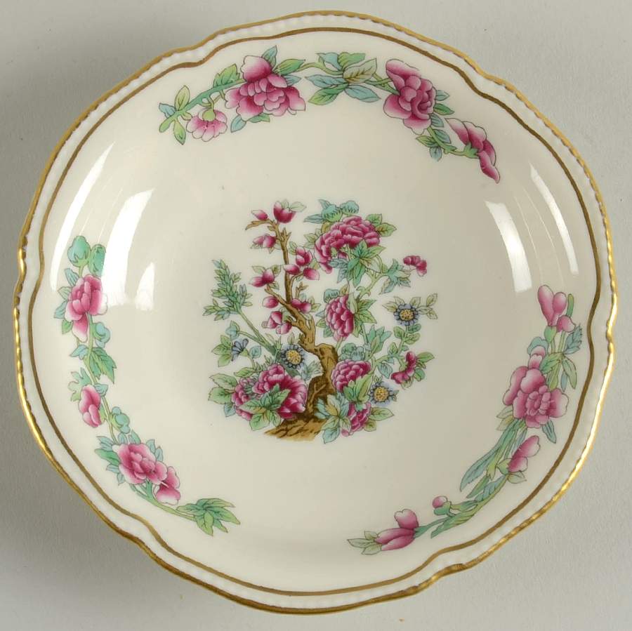 Tree of India Fruit/Dessert (Sauce) Bowl by Castleton (USA)-1