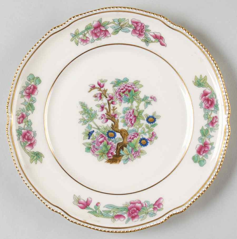 Tree of India Salad Plate by Castleton (USA)-1