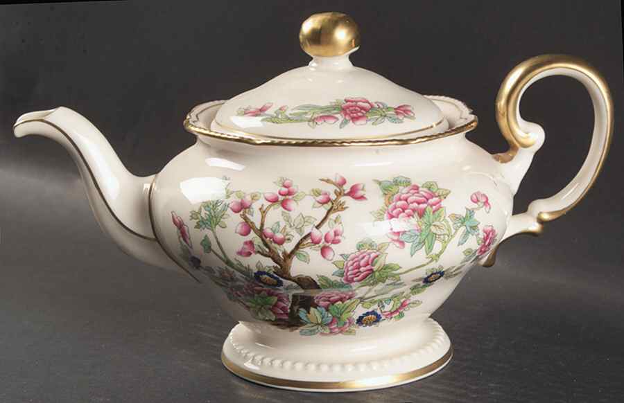 Tree of India Teapot & Lid by Castleton (USA)-1