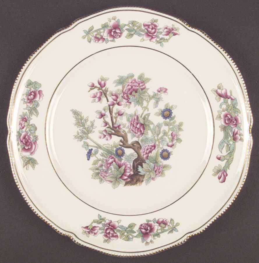 Tree of India Dinner Plate by Castleton (USA)-1