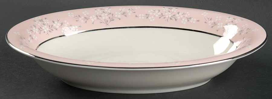 Trousseau 10" Oval Vegetable Bowl by Castleton (USA)-1
