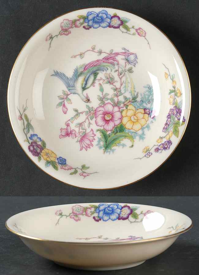 Venetian Fruit/Dessert (Sauce) Bowl by Castleton (USA)-1