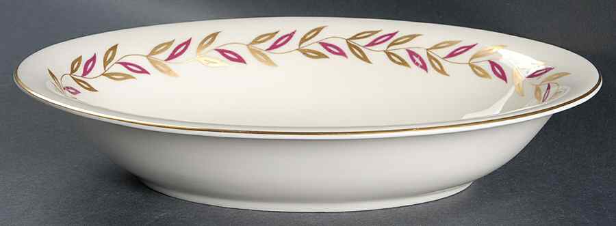 Victoria 11" Oval Vegetable Bowl by Castleton (USA)-1
