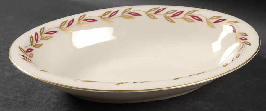 Victoria 10" Oval Vegetable Bowl by Castleton (USA)-1