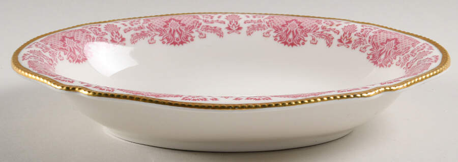 Victoria Rose 10" Oval Vegetable Bowl by Castleton (USA)-1