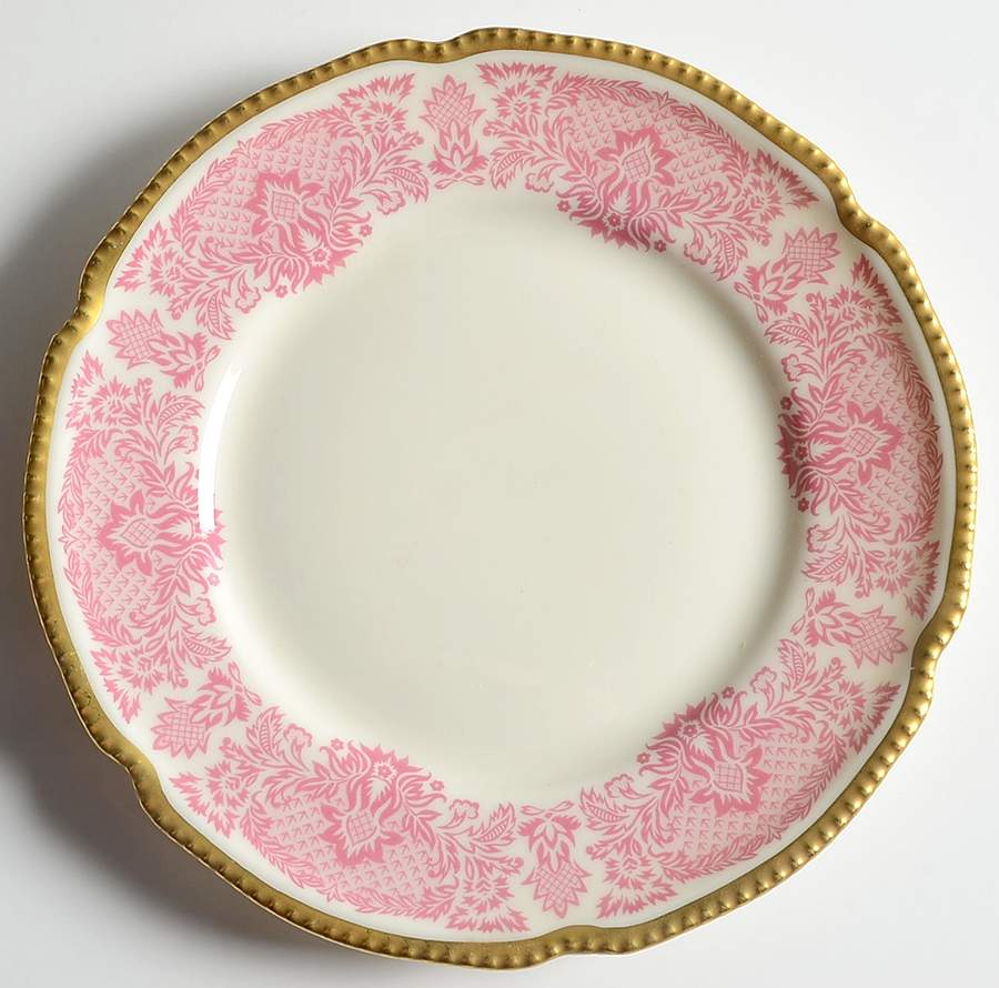 Victoria Rose Bread & Butter Plate by Castleton (USA)-1