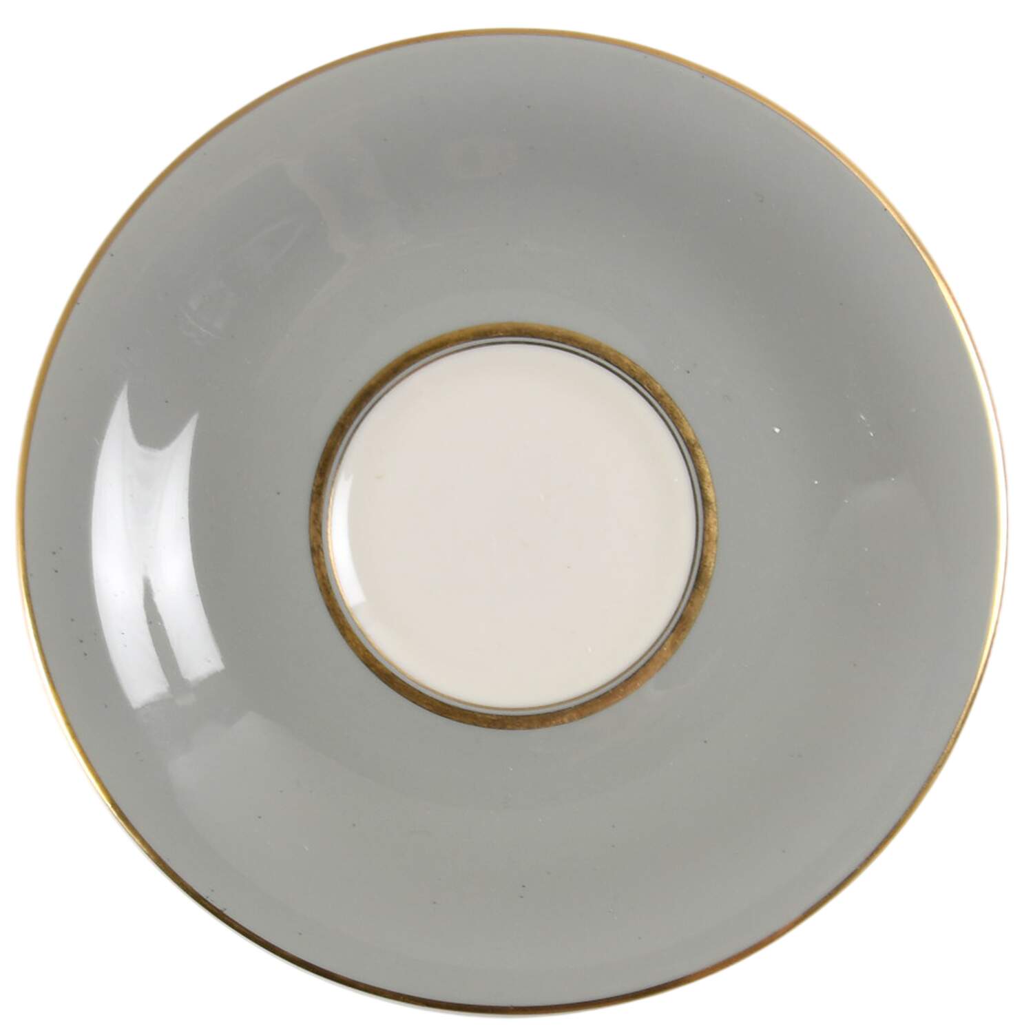 Windermere Grey Saucer by Castleton (USA)-1