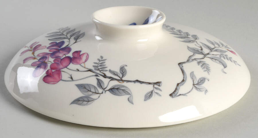 Wisteria Lid for Round Vegetable by Castleton (USA)-1