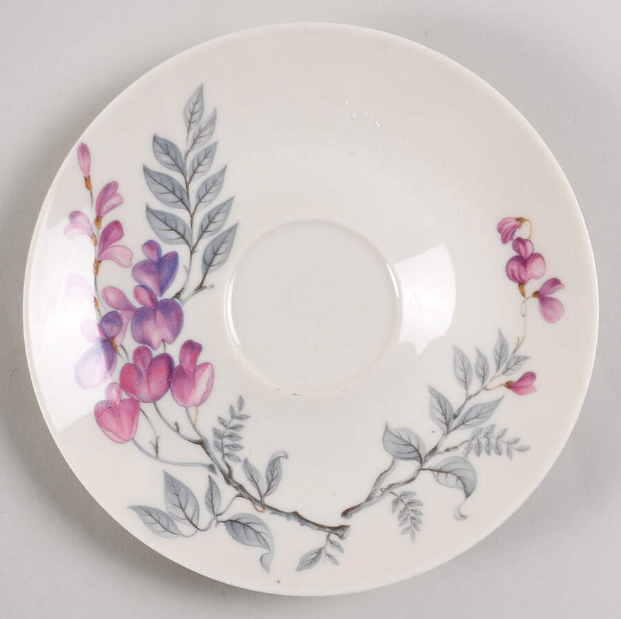 Wisteria Saucer for Cream Soup Bowl by Castleton (USA)-1