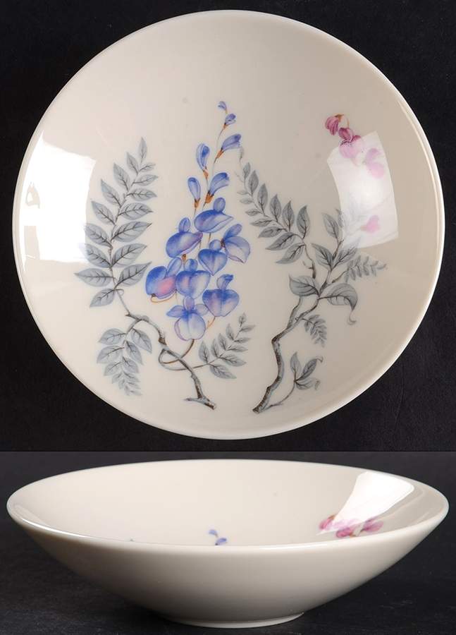 Wisteria Fruit/Dessert (Sauce) Bowl by Castleton (USA)-1