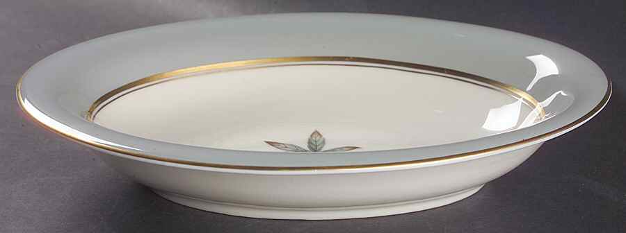 Woodmere 10" Oval Vegetable Bowl by Castleton (USA)-1