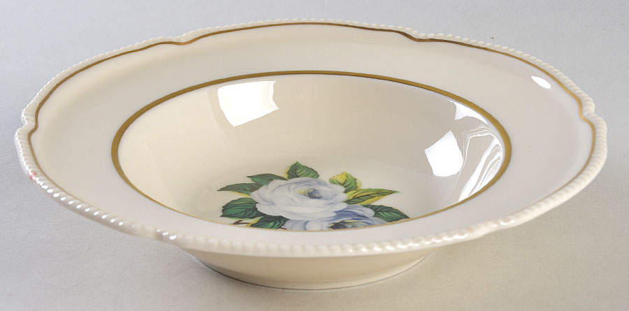 York Rose Rim Soup Bowl by Castleton (USA)-1