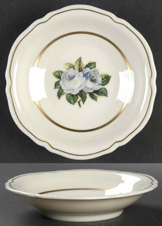 York Rose Fruit/Dessert (Sauce) Bowl by Castleton (USA)-1