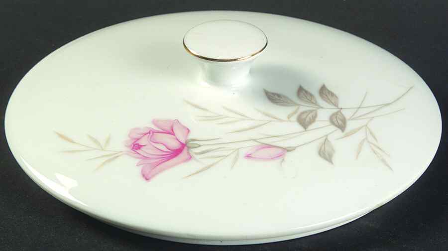 American Rose Lid for Round Vegetable by Camelot-1