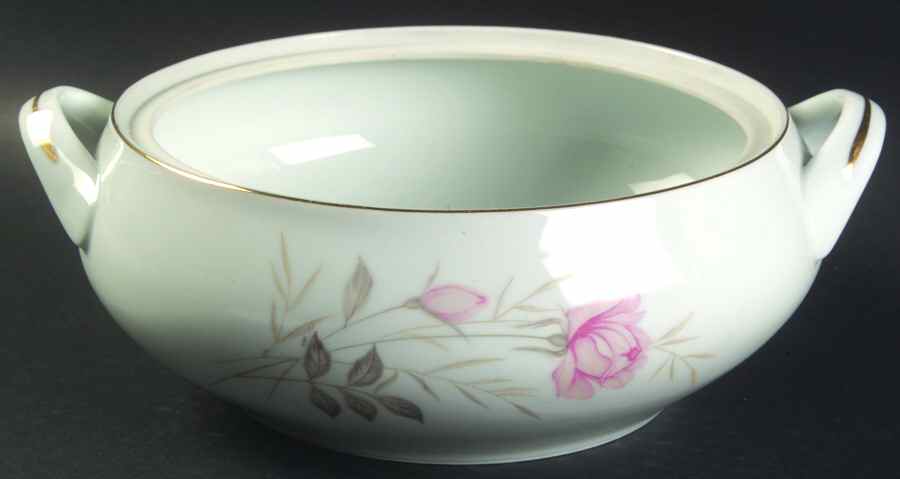 American Rose Round Vegetable No Lid by Camelot-1