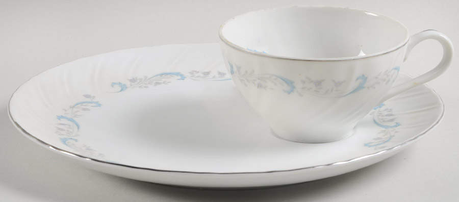 Gracious Snack Plate & Cup Set by Camelot-1