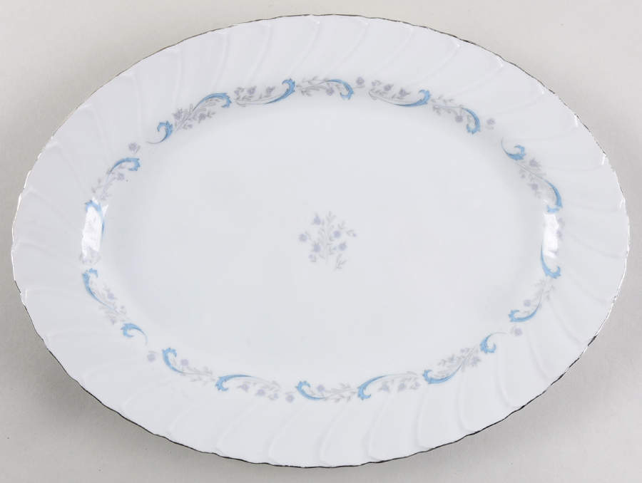 Gracious 14" Oval Serving Platter by Camelot-1