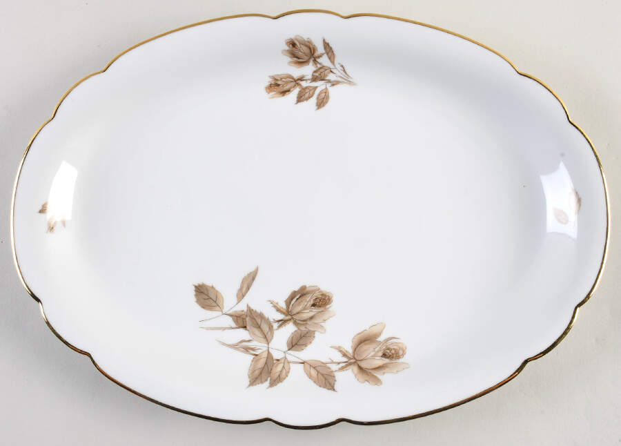 Summer Breeze 14" Oval Serving Platter by Camelot-1