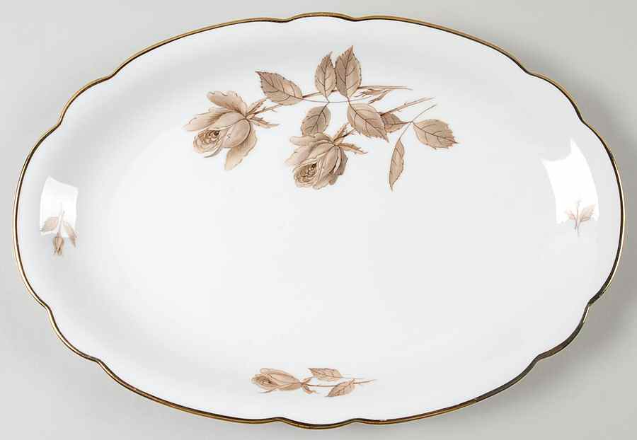 Summer Breeze 12" Oval Serving Platter by Camelot-1