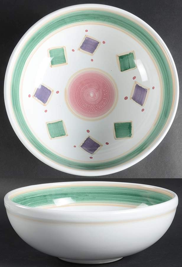 Belvidere 10" Round Vegetable Bowl by Caleca-1