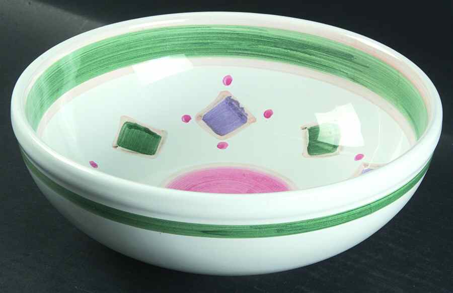 Belvidere 9" Round Vegetable Bowl by Caleca-1