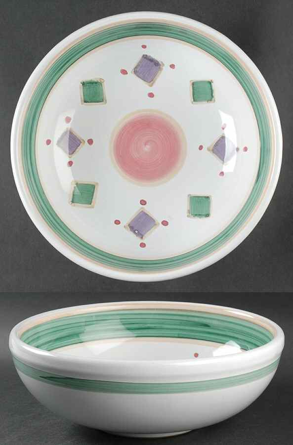 Belvidere 10" Round Vegetable Bowl by Caleca-1