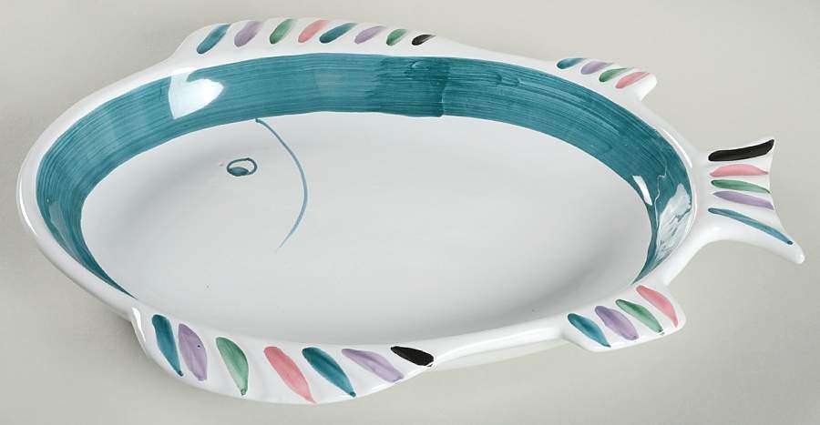 Belvidere 14" Fish Platter by Caleca-1