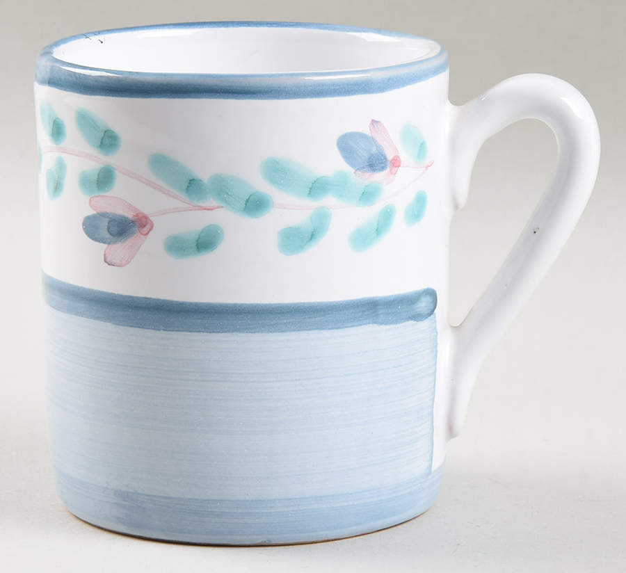 Blue Garland Mug by Caleca-1