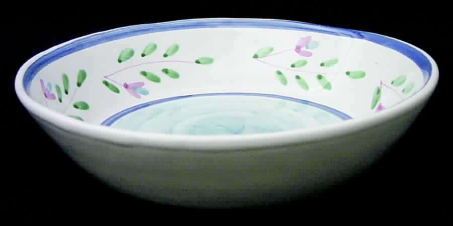 Blue Garland 10" Pasta Serving Bowl by Caleca-1
